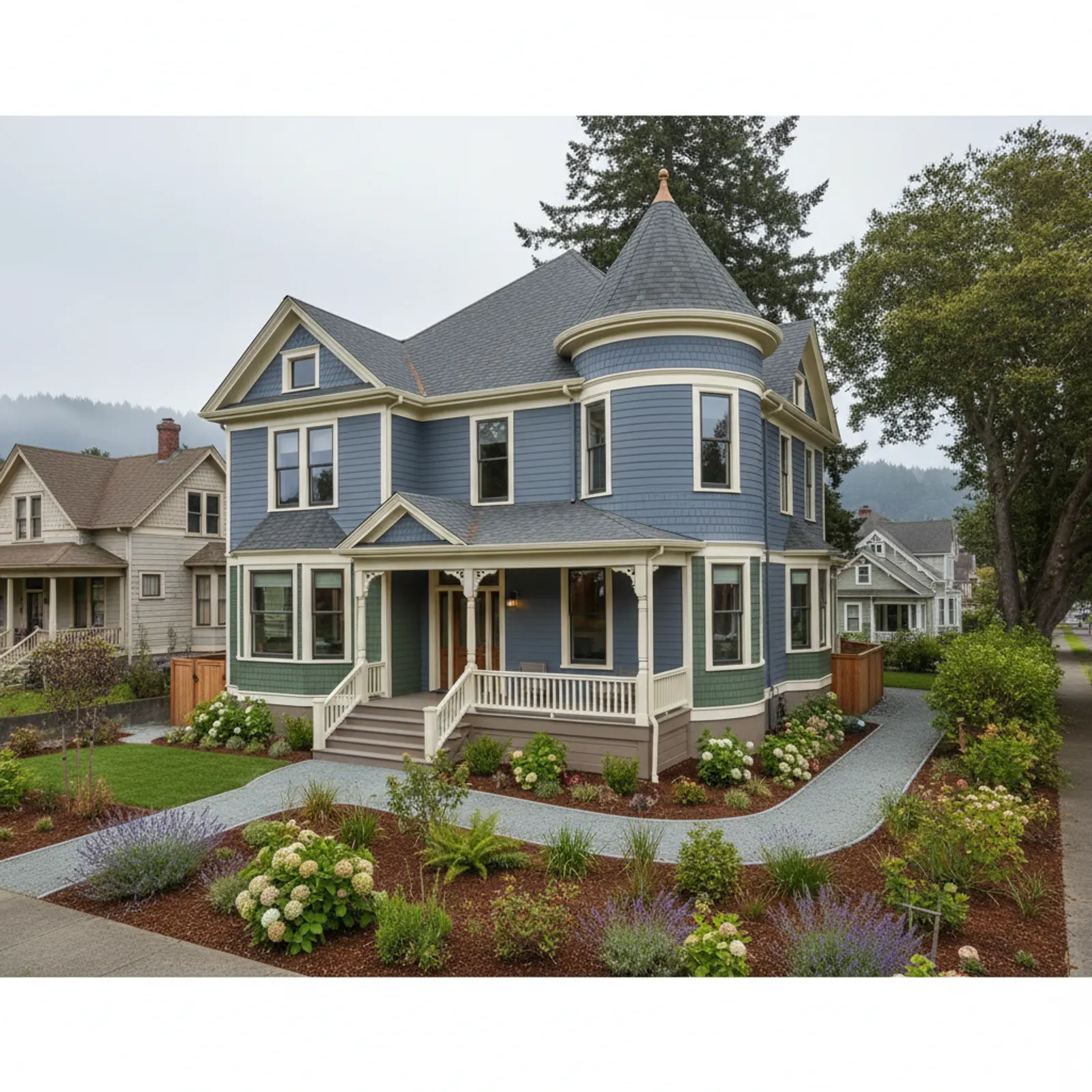 Siding in Petaluma, CA Siding for historic Victorian and downtown homes in Petaluma, California