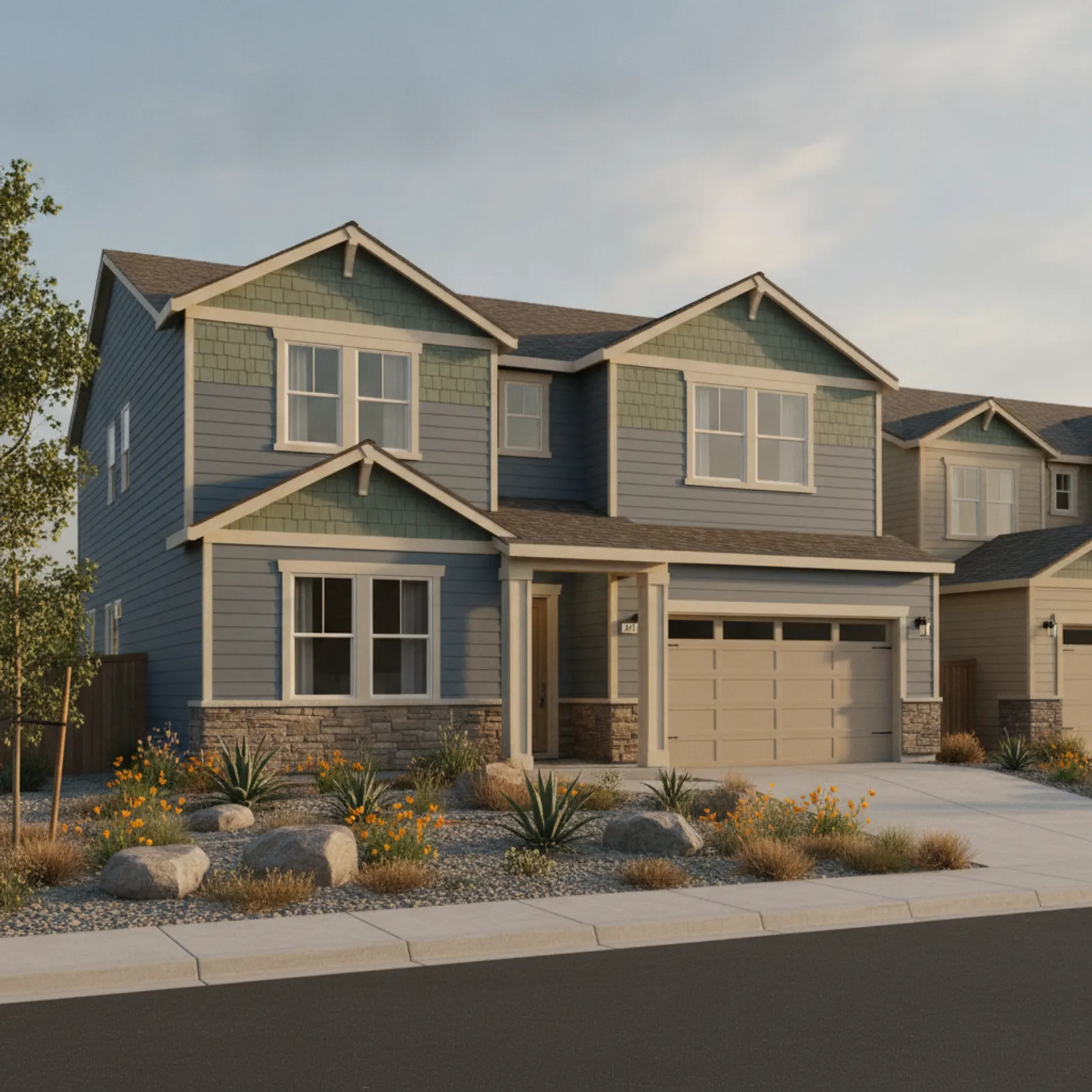 Exterior Contractor in Plumas Lake, CA Exterior Contractor for 2000s-2010s master-planned tract homes in Plumas Lake, California