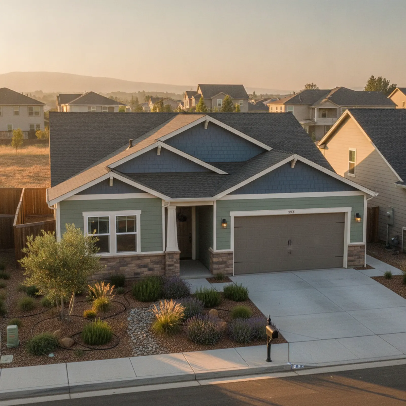 Siding in Plumas Lake, CA Siding for 2000s-2010s master-planned tract homes in Plumas Lake, California
