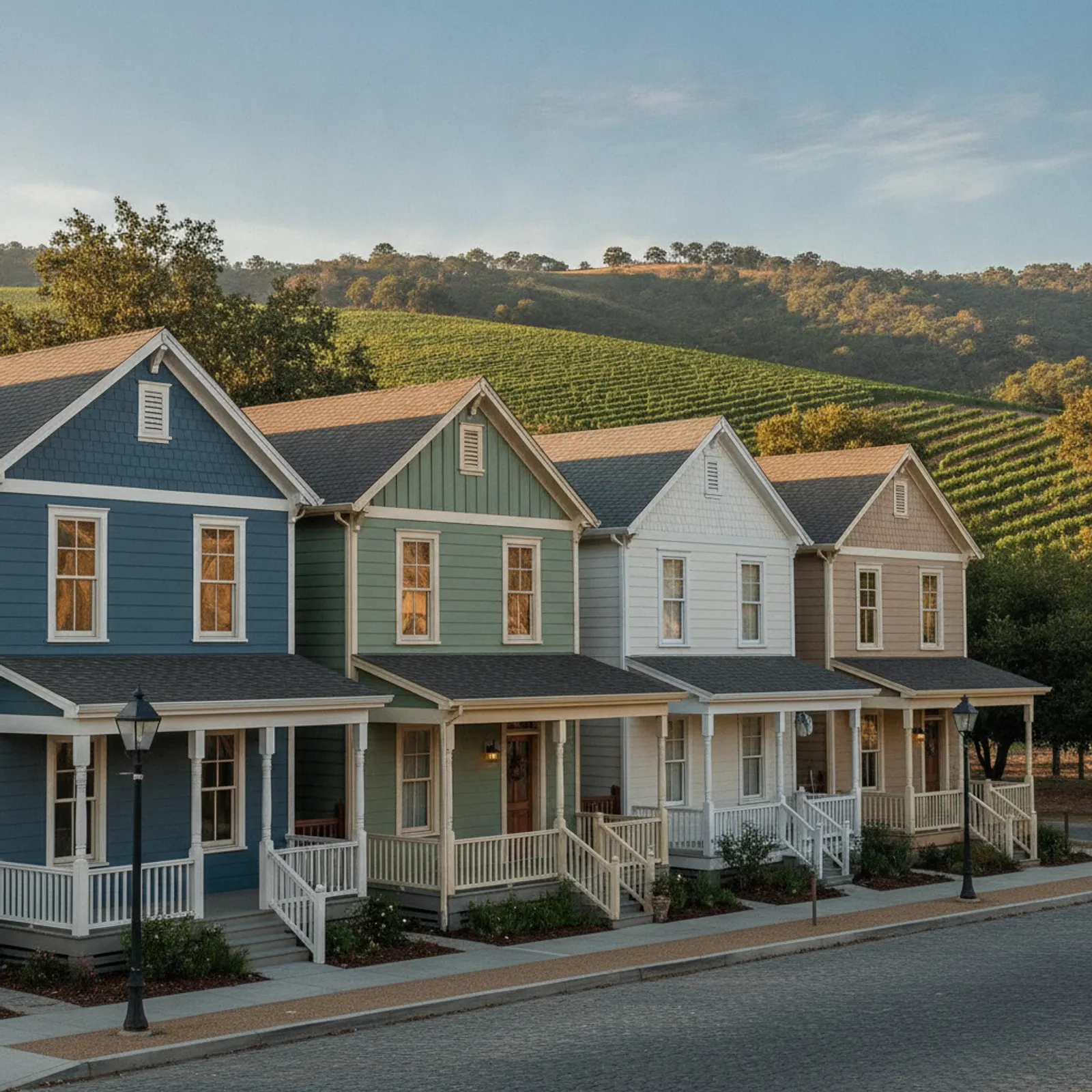 James Hardie Siding in Plymouth, CA James Hardie Siding for historic Gold Rush-era downtown homes in Plymouth, California