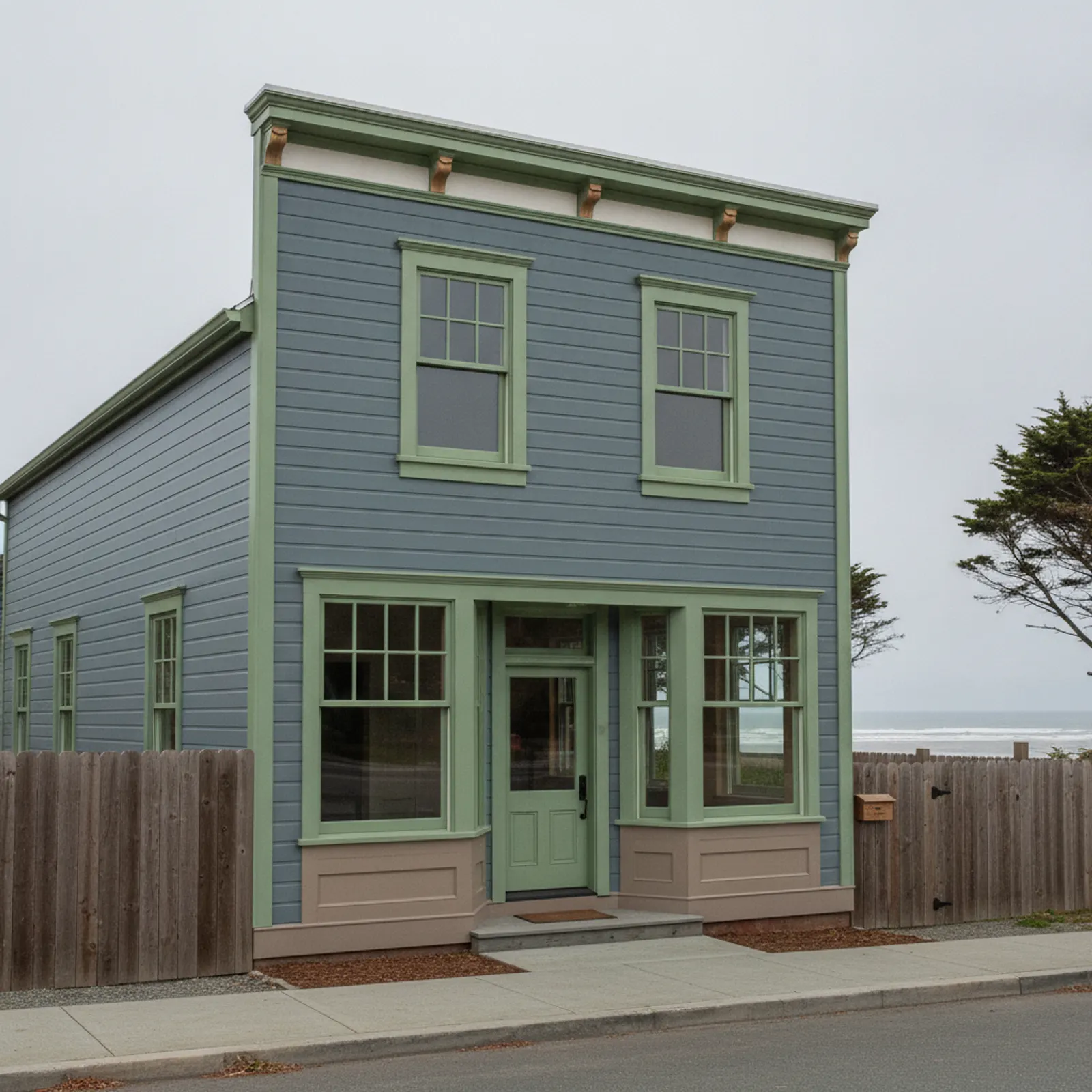 Exterior Contractor in Point Reyes Station, CA Exterior Contractor for historic false-front village buildings in Point Reyes Station, California