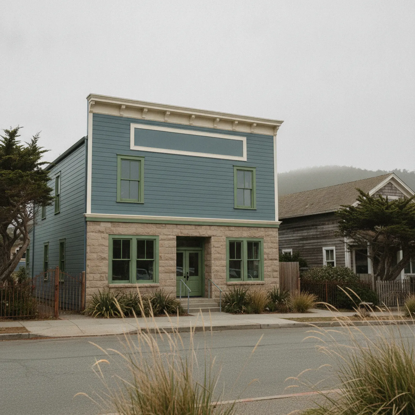 Siding in Point Reyes Station, CA Siding for historic false-front village buildings in Point Reyes Station, California
