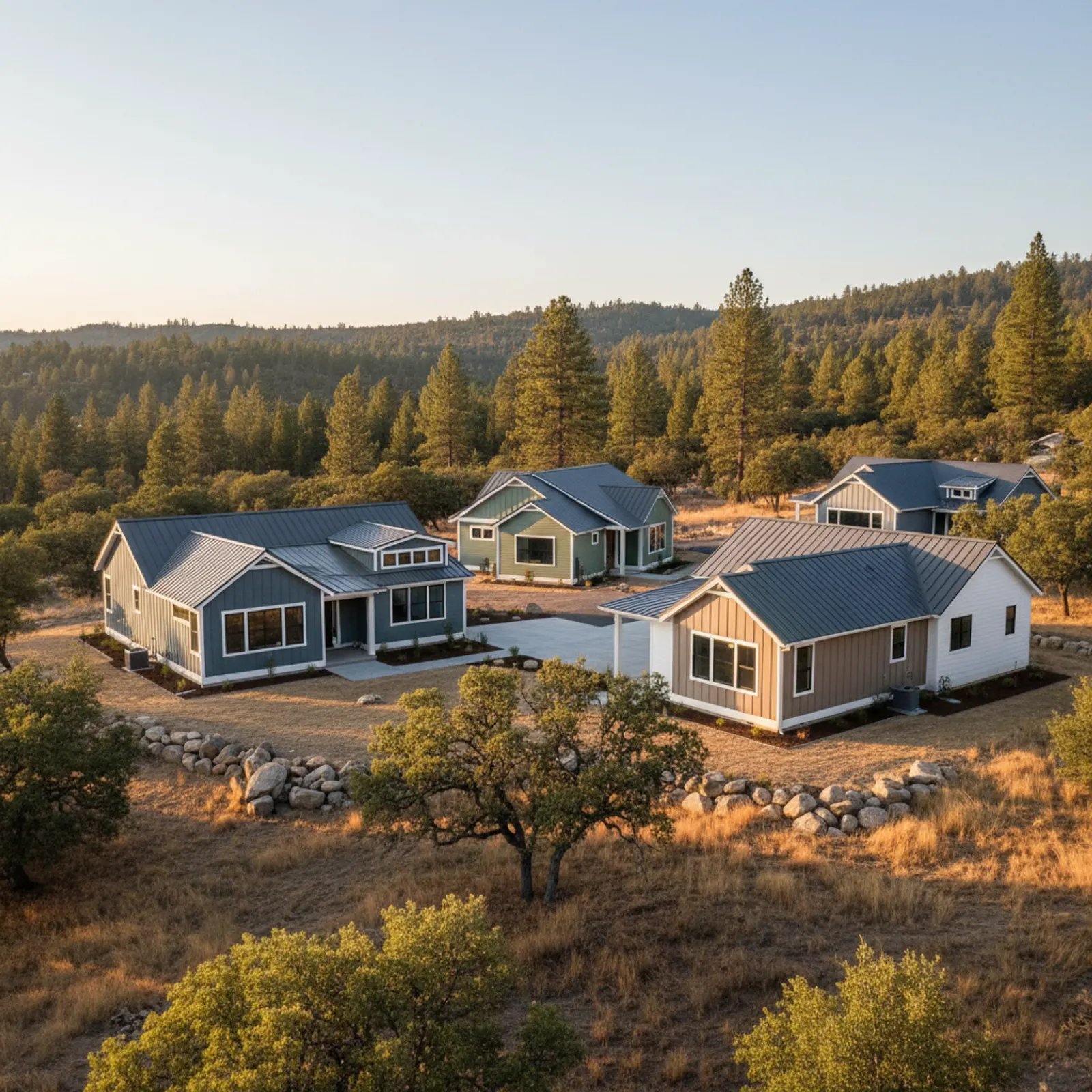 Fiber Cement Siding in Pollock Pines, CA Fiber Cement Siding for forest cabins and acreage homes in Pollock Pines, California