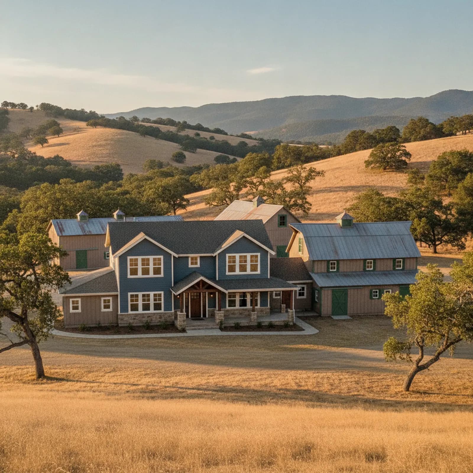 Exterior Contractor in Pope Valley, CA Exterior Contractor for working ranch houses and barns in Pope Valley, California