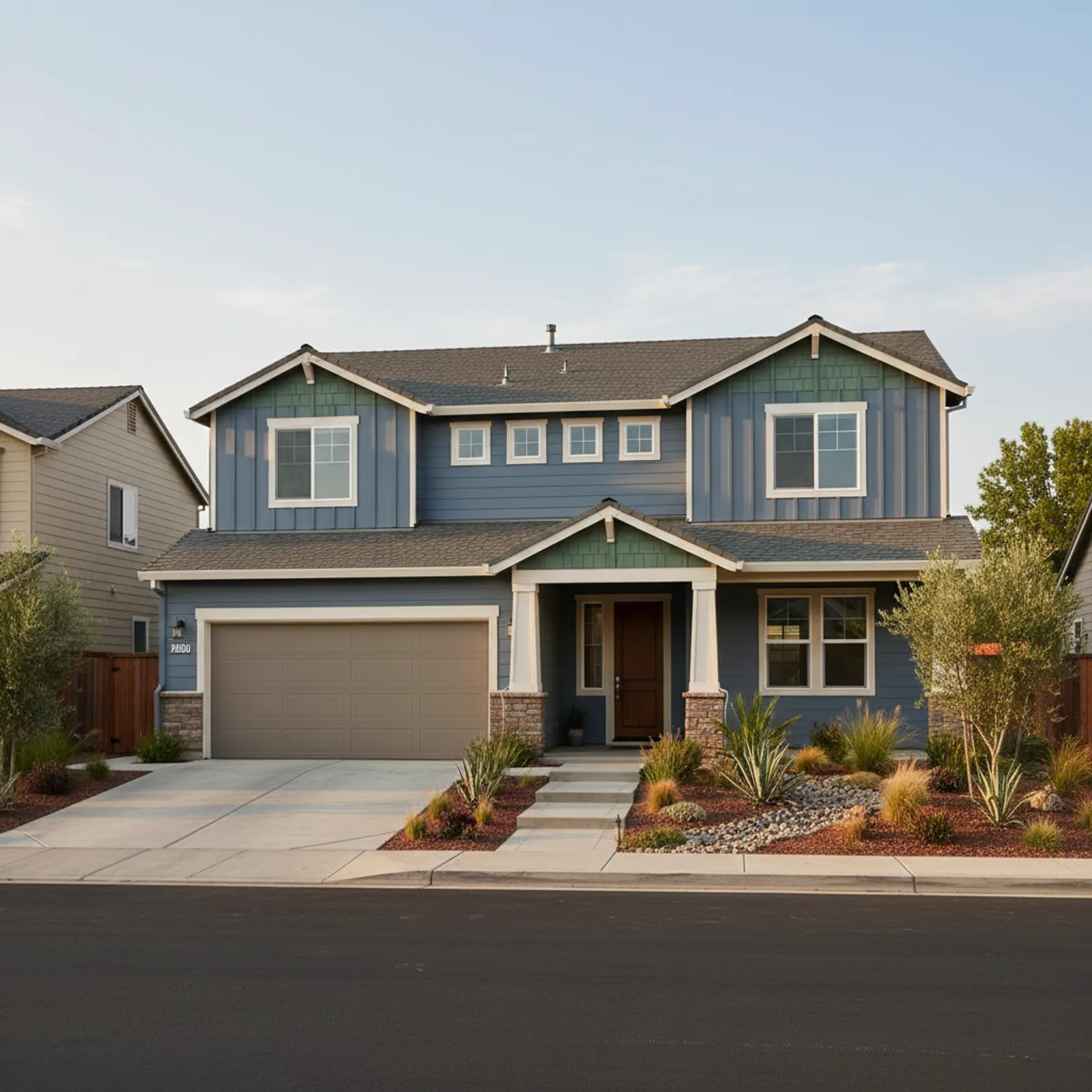 James Hardie Siding in Rancho Cordova, CA James Hardie Siding for postwar tract homes in Rancho Cordova, California