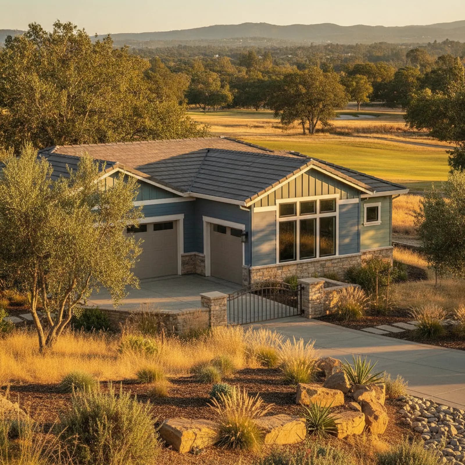 Exterior Contractor in Rancho Murieta, CA Exterior Contractor for gated golf-course custom homes in Rancho Murieta, California