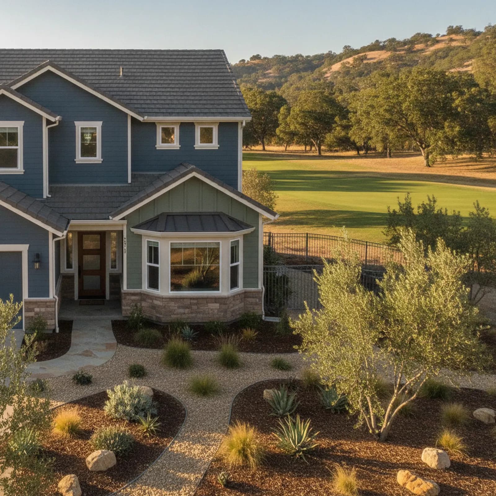 Siding in Rancho Murieta, CA Siding for gated golf-course custom homes in Rancho Murieta, California