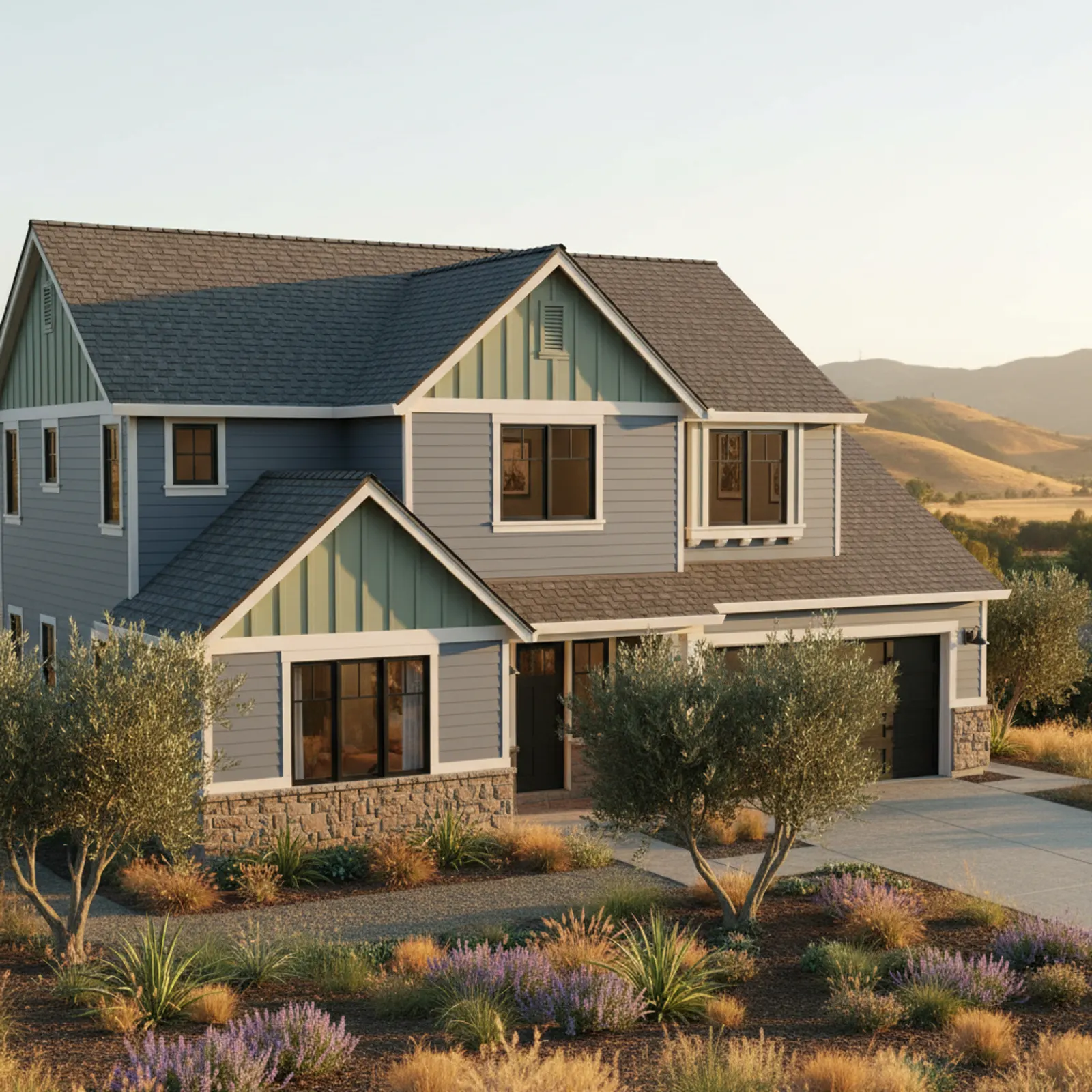 Fiber Cement Siding in Sacramento, CA Fiber Cement Siding for Land Park and East Sac Tudor/craftsman homes in Sacramento, California