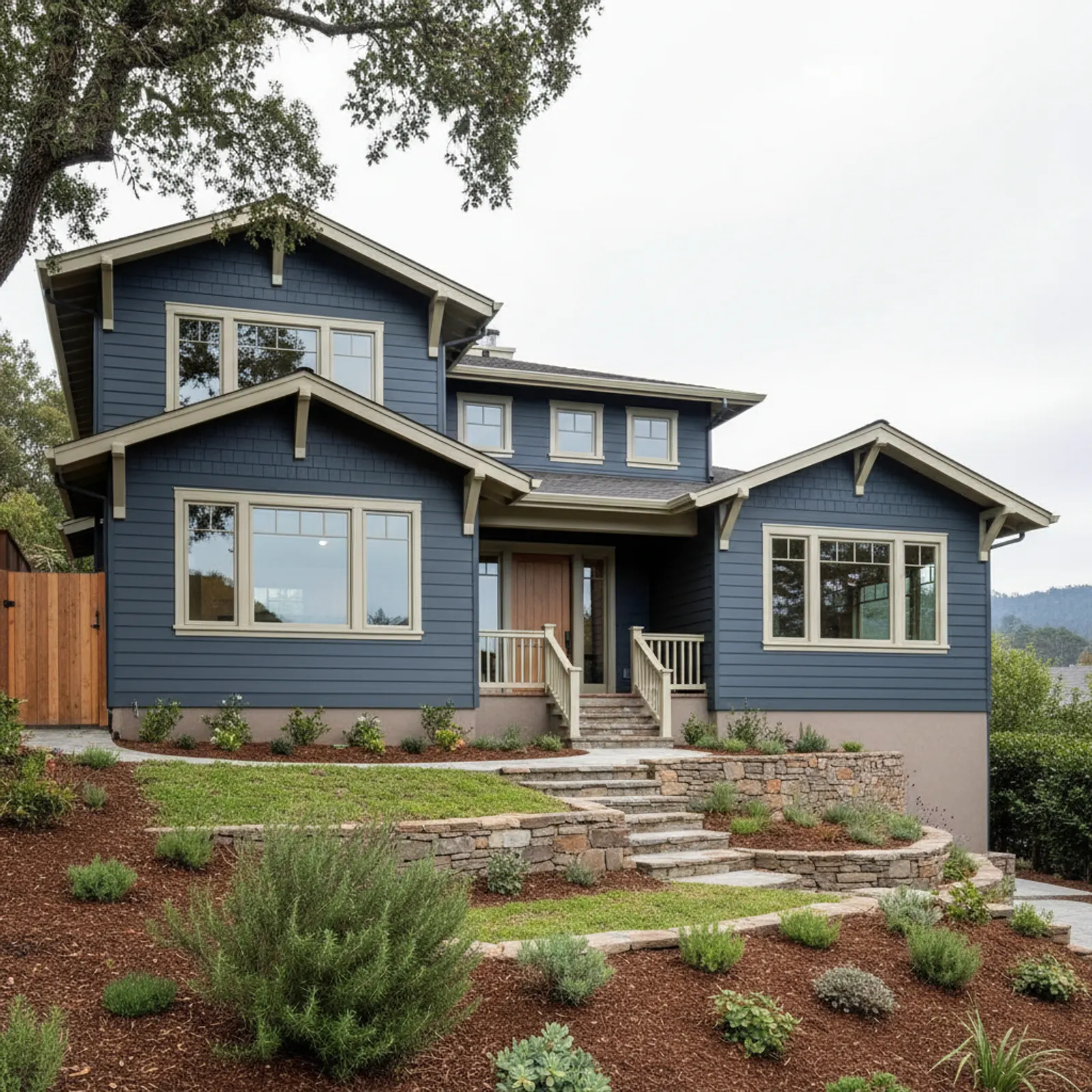 Siding in San Anselmo, CA Siding for Ross Valley hillside homes in San Anselmo, California