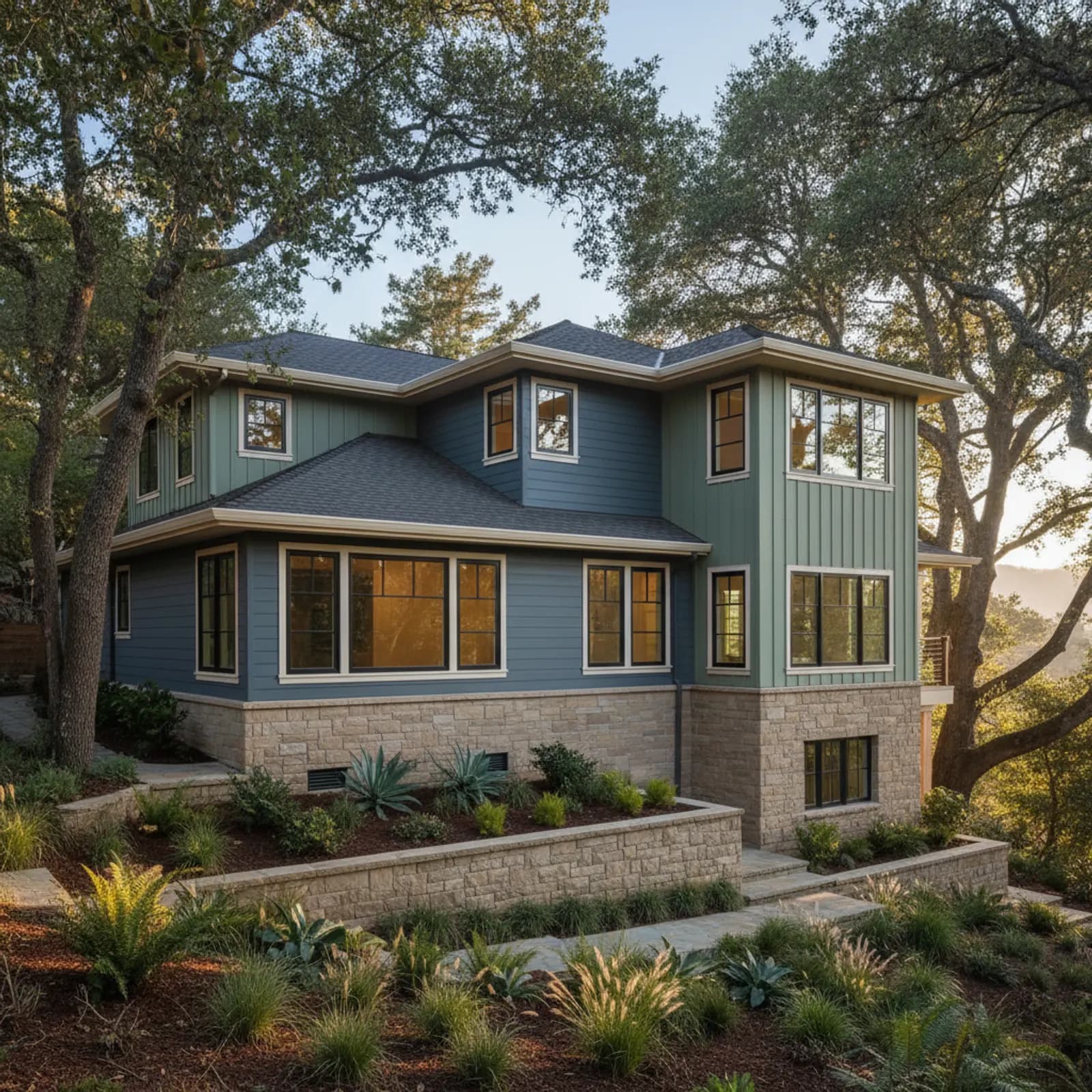 Window Replacement in San Anselmo, CA Window Replacement for Ross Valley hillside homes in San Anselmo, California