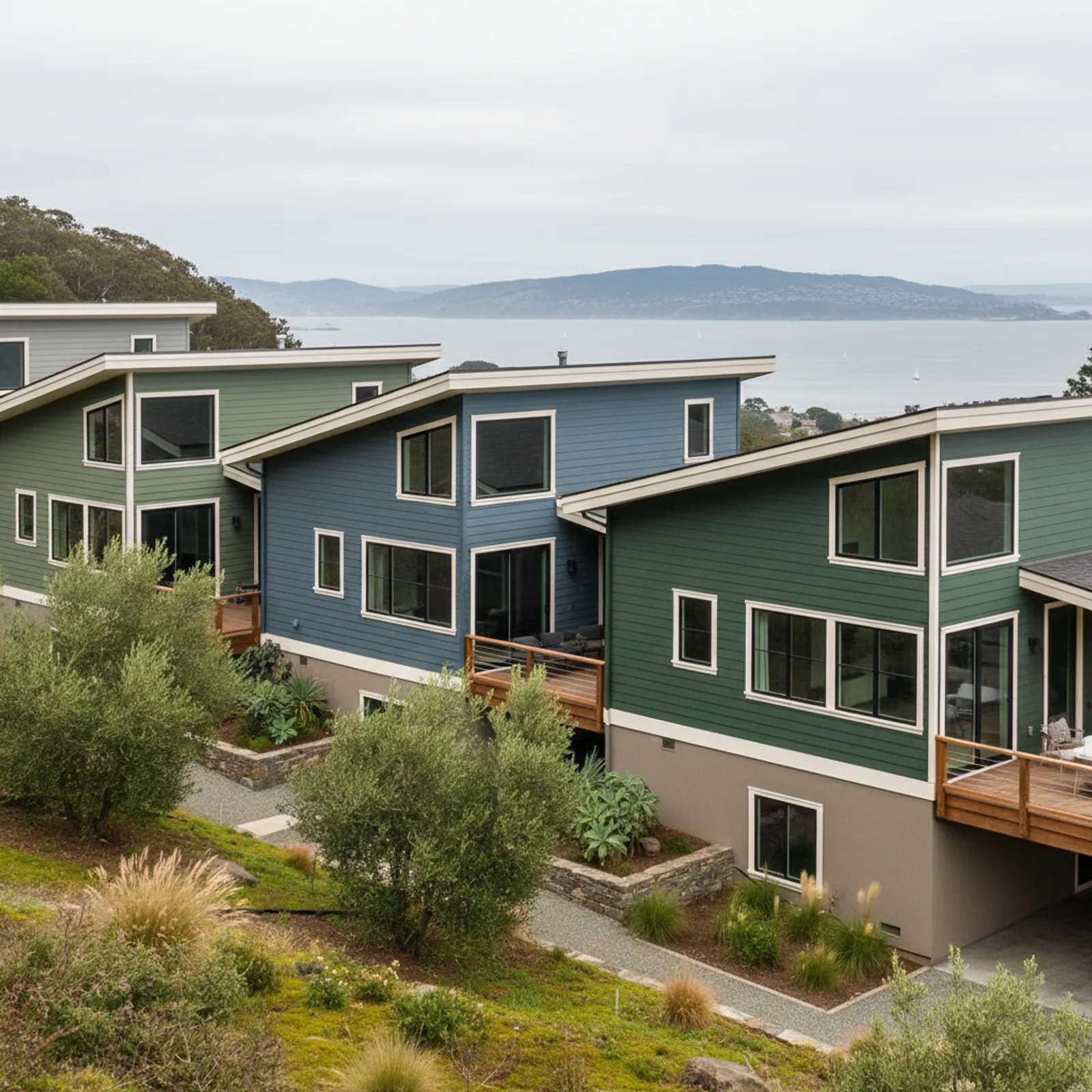 Fiber Cement Siding in San Rafael, CA Fiber Cement Siding for hillside homes in San Rafael, California