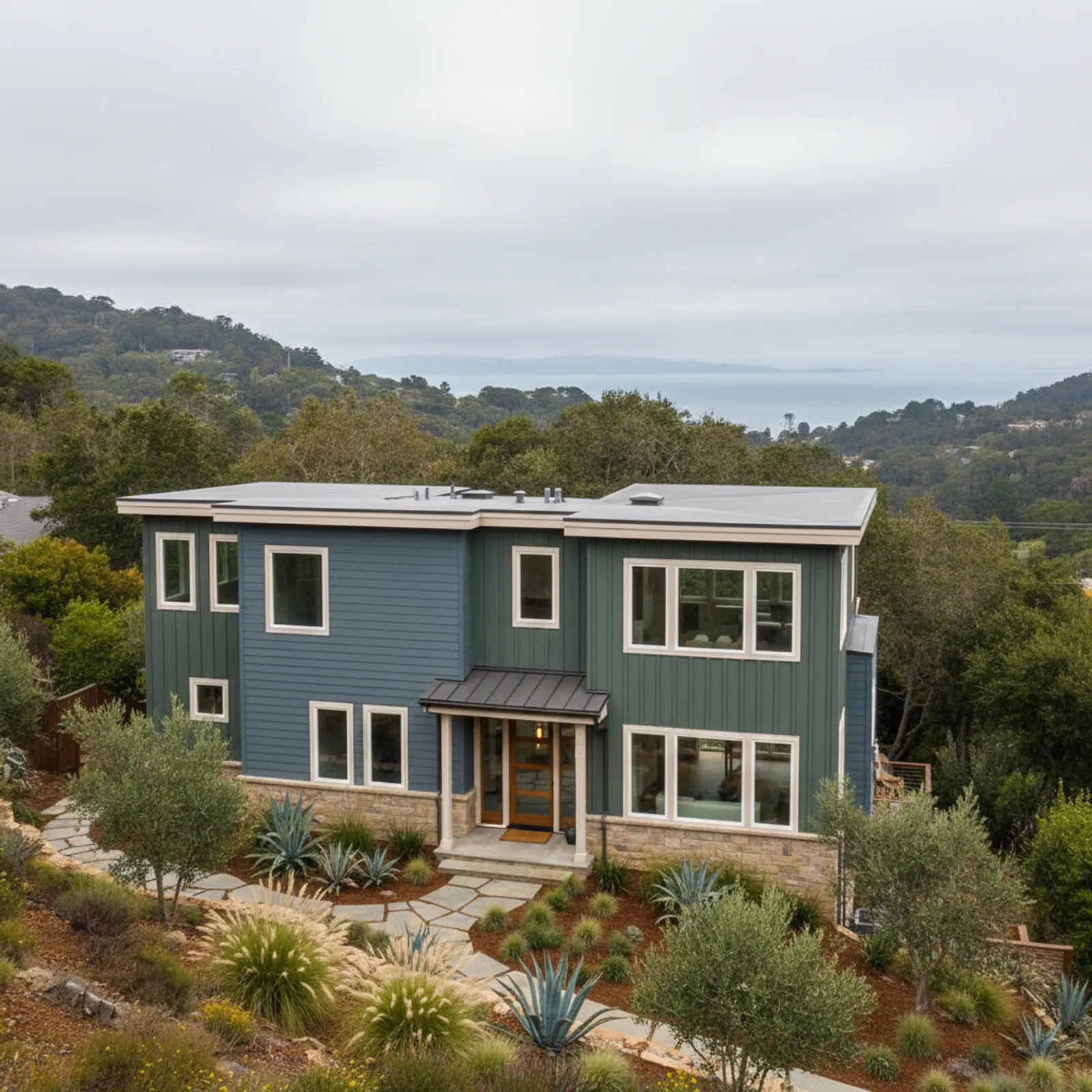 James Hardie Siding in San Rafael, CA James Hardie Siding for hillside homes in San Rafael, California