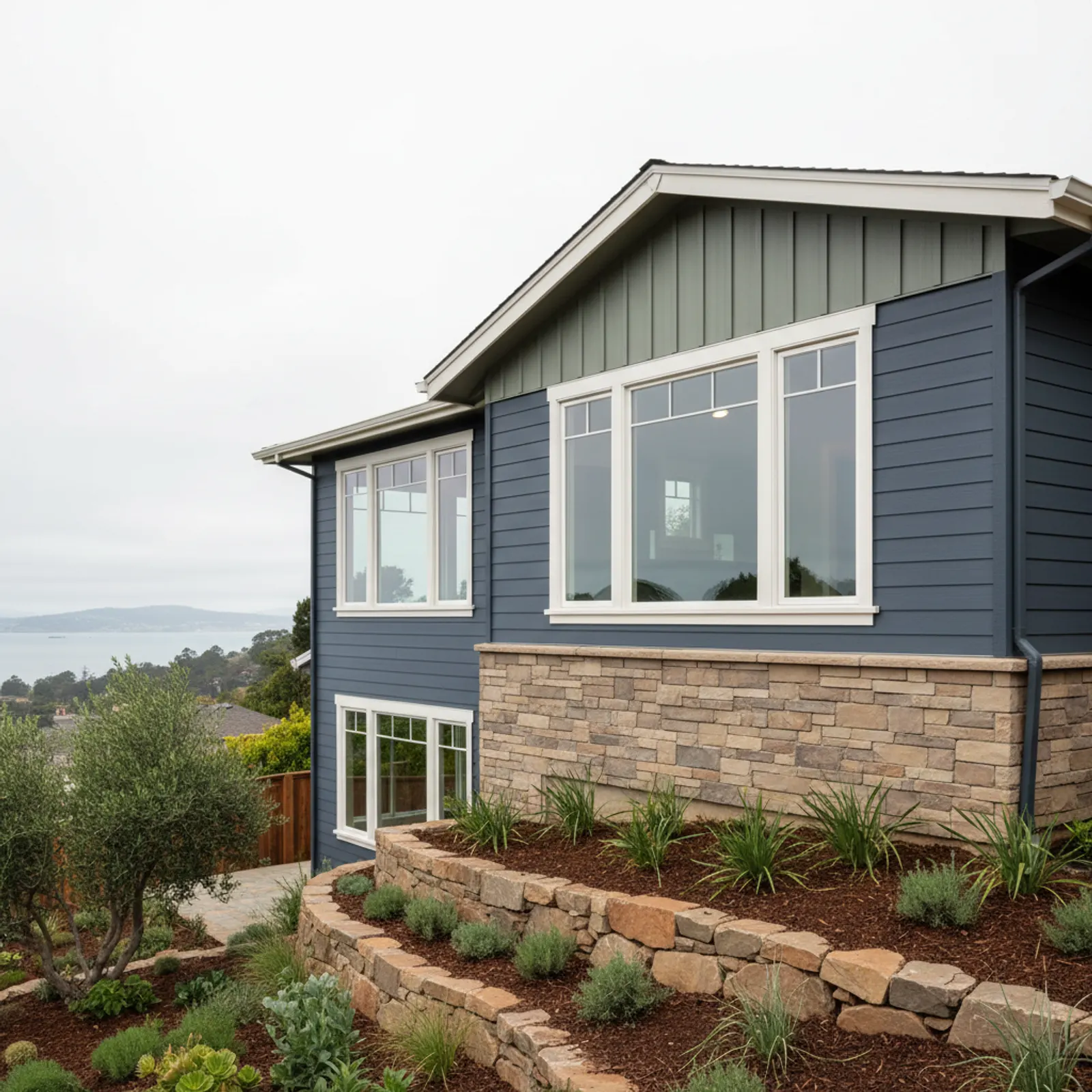 Siding in San Rafael, CA Siding for hillside homes in San Rafael, California
