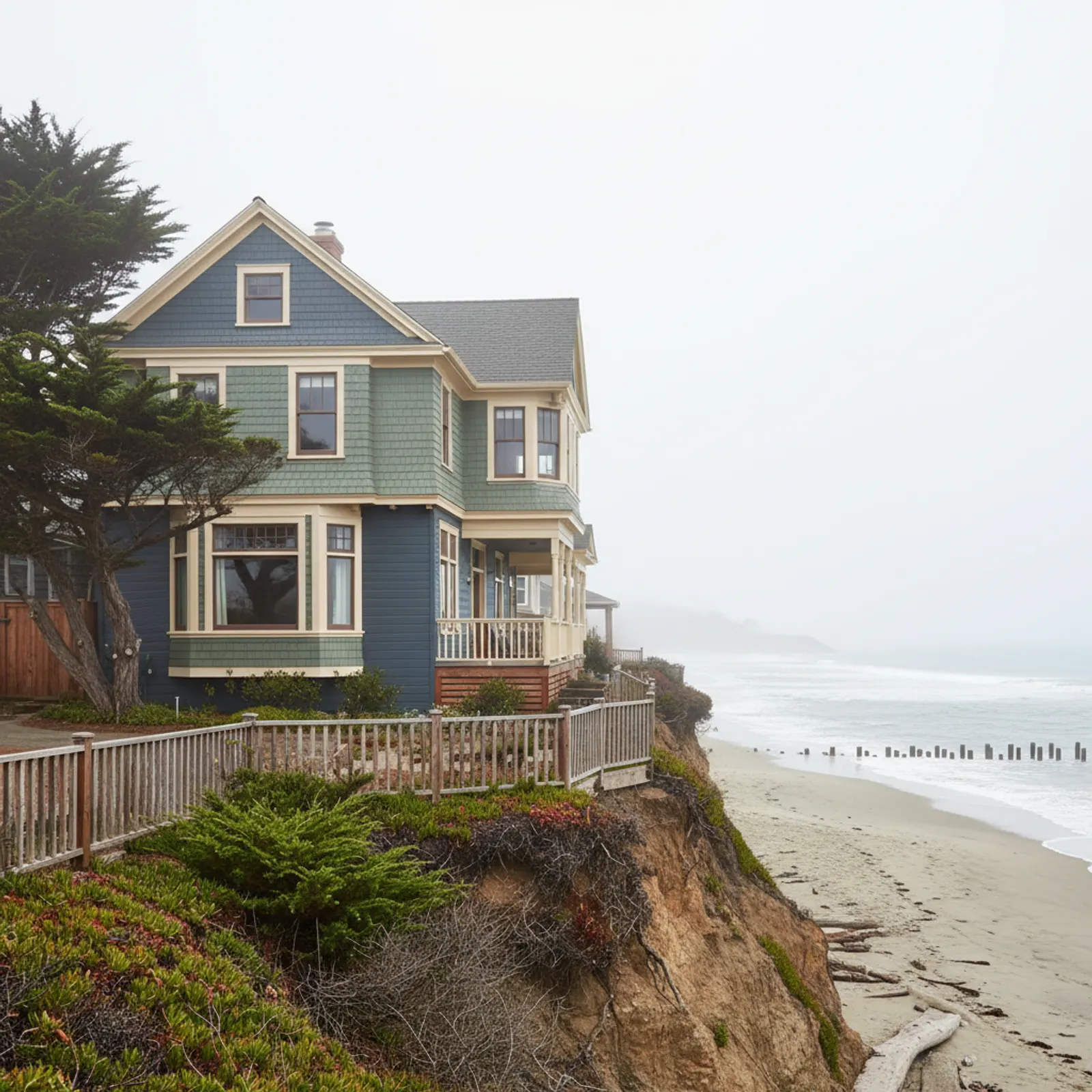 Exterior Contractor in Santa Cruz, CA Exterior Contractor for coastal Victorian and beach homes in Santa Cruz, California