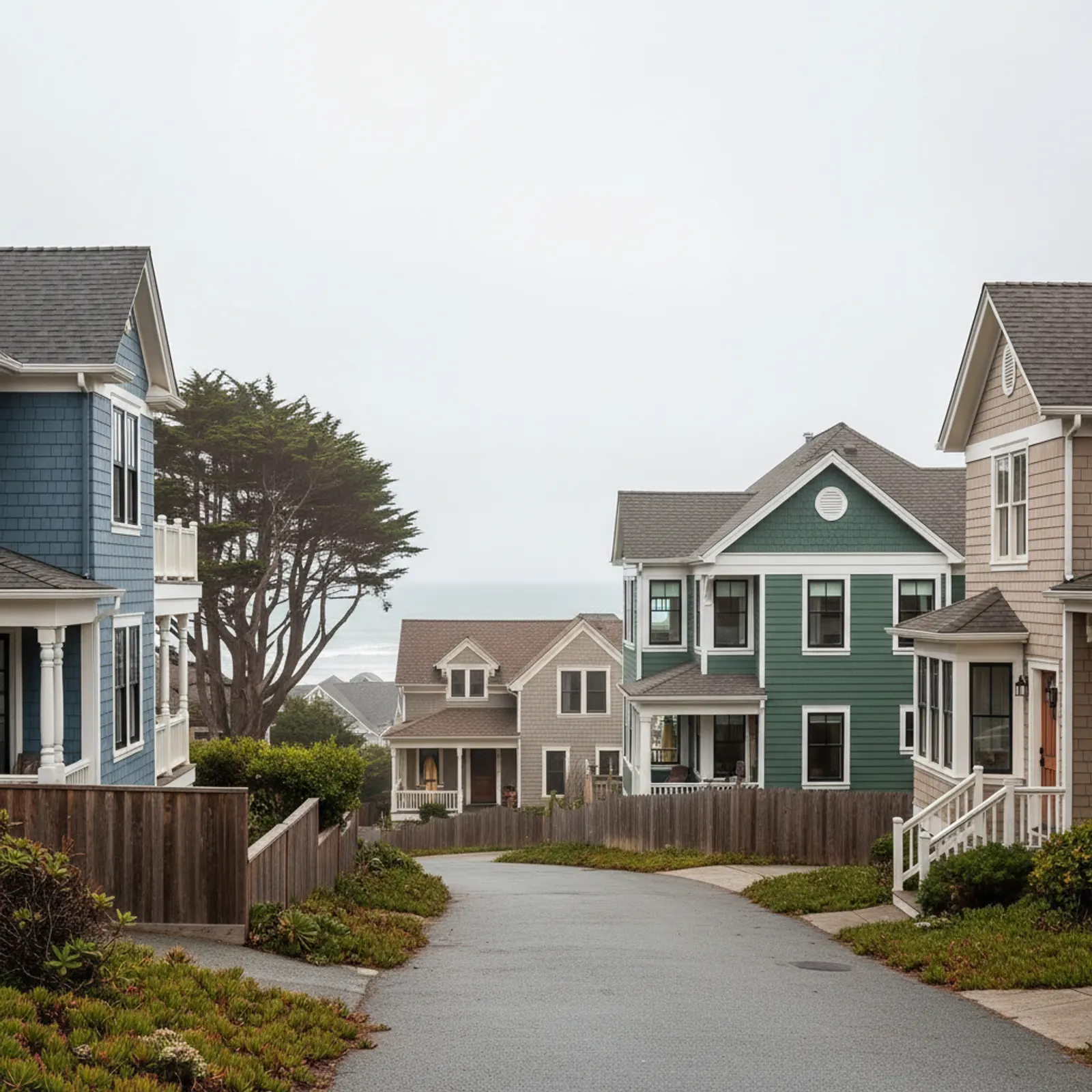 Fiber Cement Siding in Santa Cruz, CA Fiber Cement Siding for coastal Victorian and beach homes in Santa Cruz, California