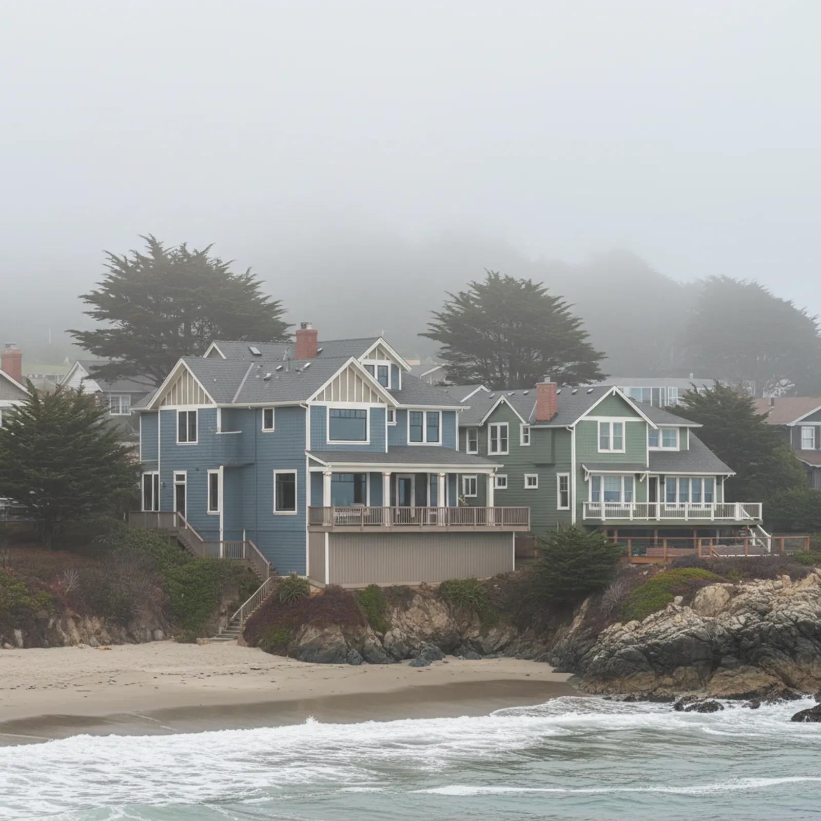 James Hardie Siding in Santa Cruz, CA James Hardie Siding for coastal Victorian and beach homes in Santa Cruz, California
