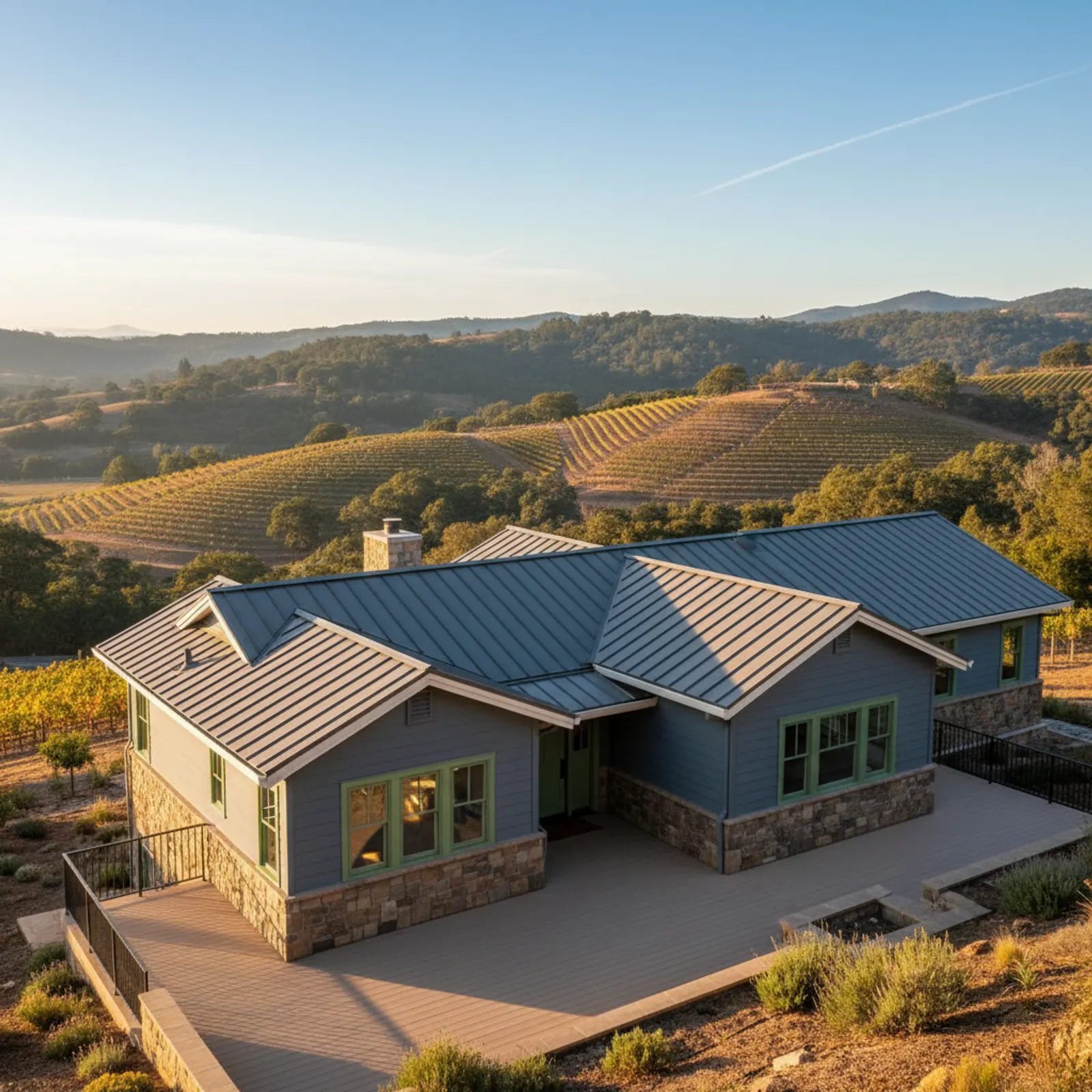 Fire-Resistant Siding in Santa Rosa, CA Fire-Resistant Siding for Fountaingrove and hillside homes in Santa Rosa, California
