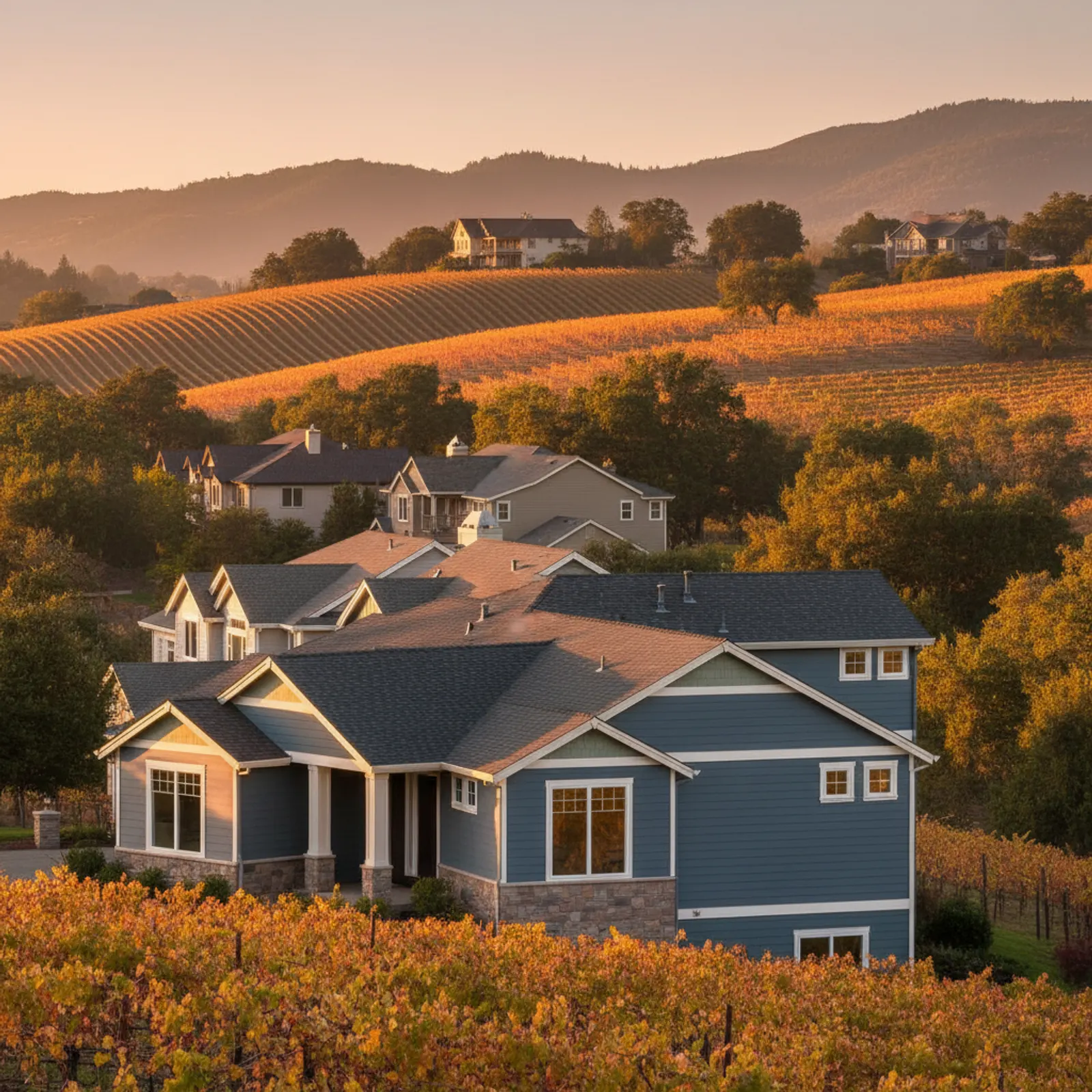 Siding in Santa Rosa, CA Siding for Fountaingrove and hillside homes in Santa Rosa, California