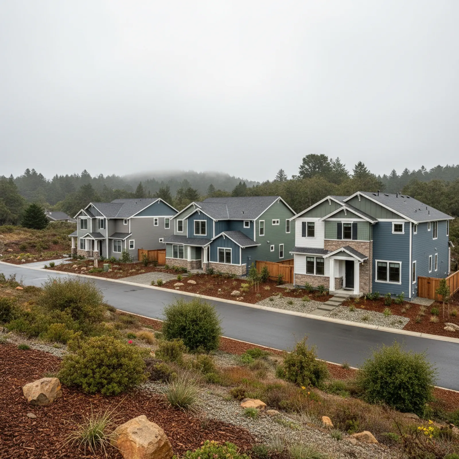 Fiber Cement Siding in Scotts Valley, CA Fiber Cement Siding for mountain-fringe subdivisions in Scotts Valley, California