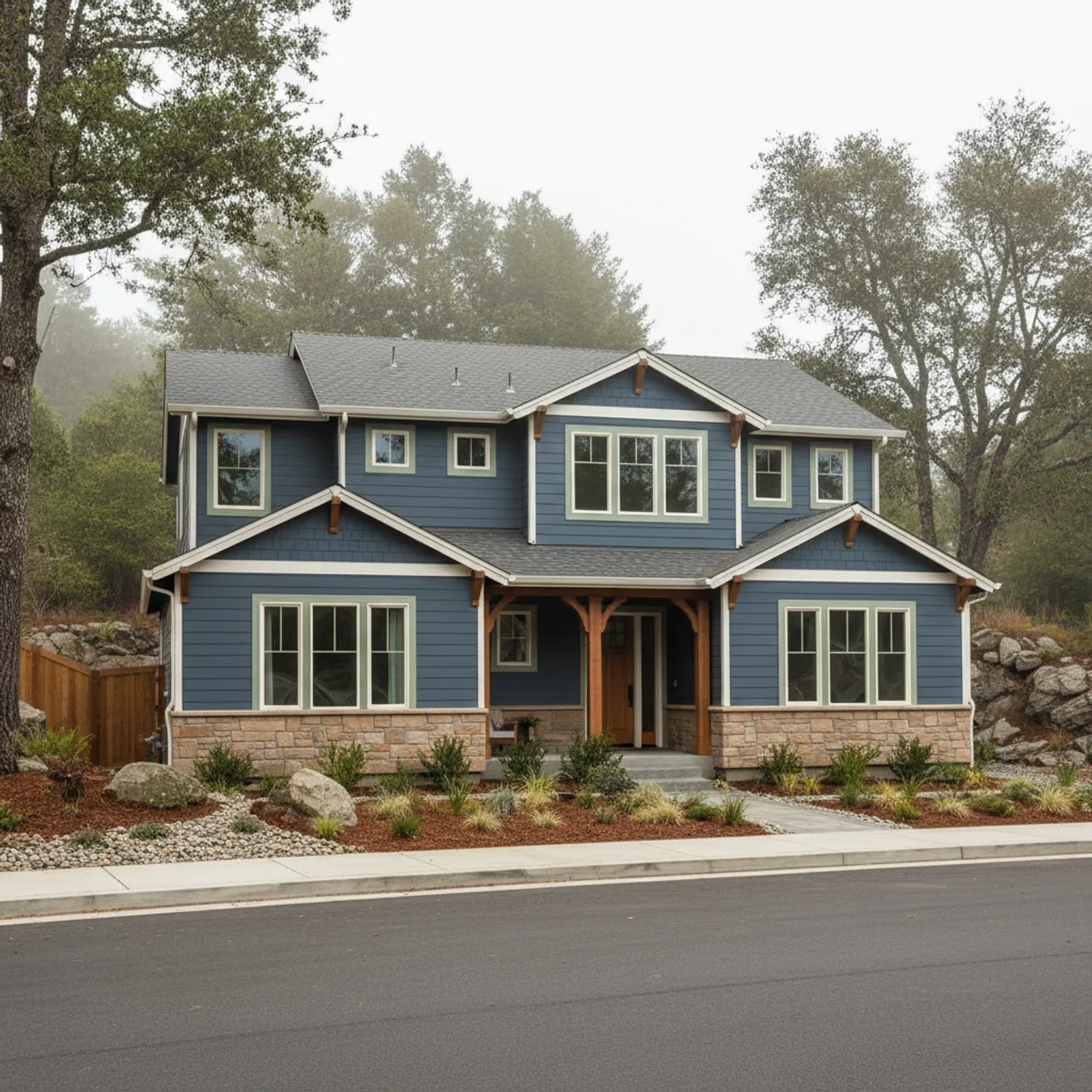 Siding in Scotts Valley, CA Siding for mountain-fringe subdivisions in Scotts Valley, California