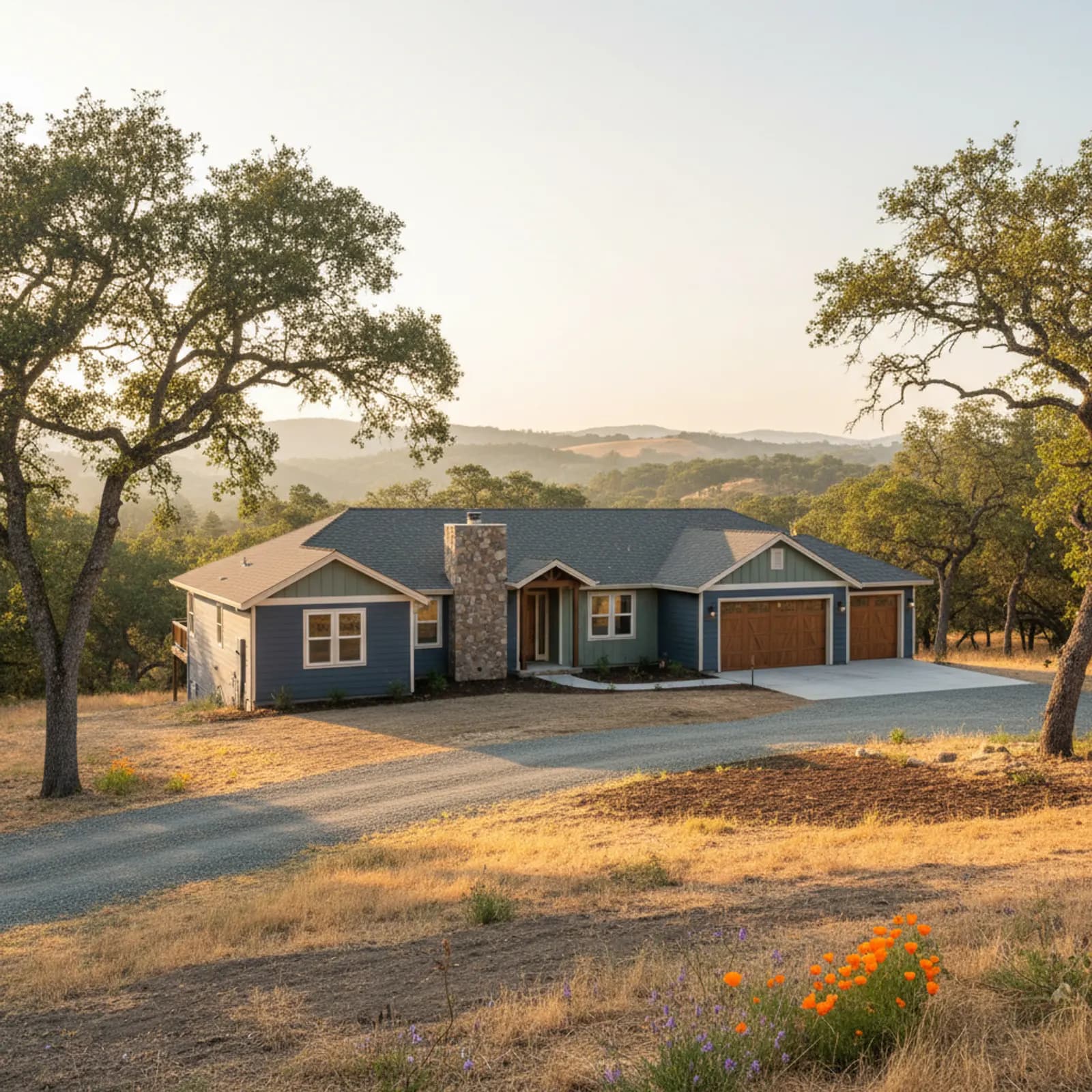 James Hardie Siding in Shingle Springs, CA James Hardie Siding for rural foothill acreage homes in Shingle Springs, California