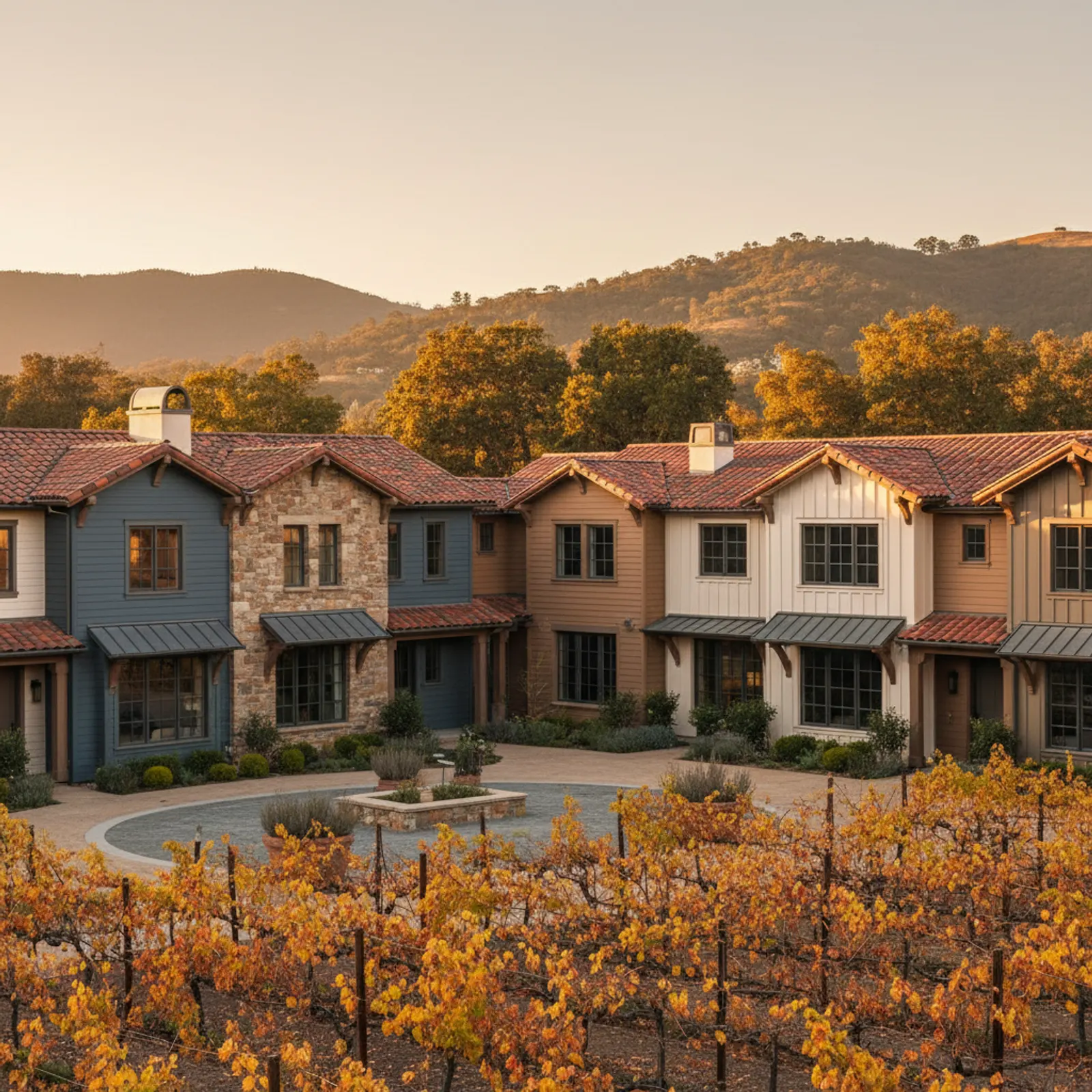 Fire-Resistant Siding in Sonoma, CA Fire-Resistant Siding for historic plaza-area homes in Sonoma, California