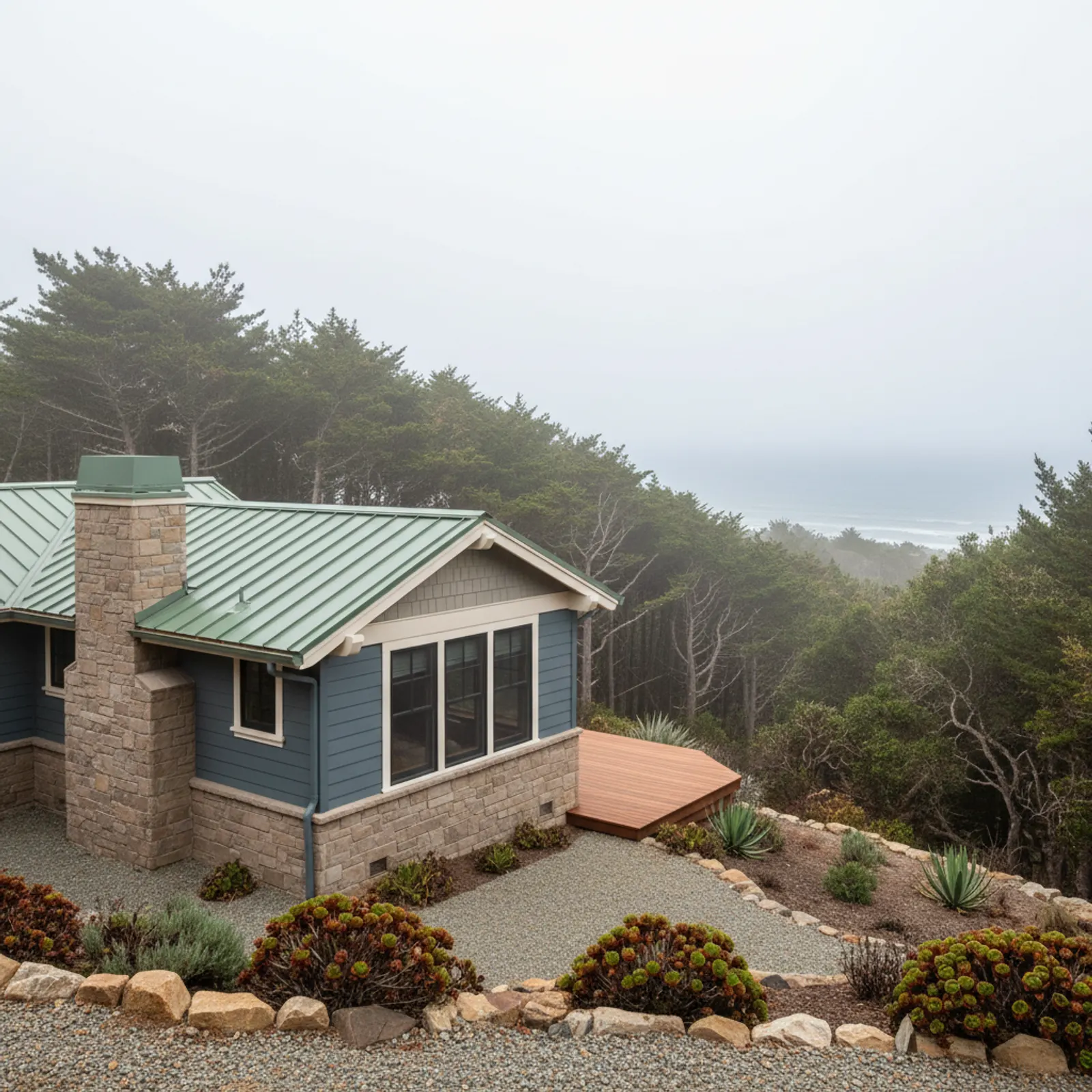 Fire-Resistant Siding in Soquel, CA Fire-Resistant Siding for village and wooded-edge homes in Soquel, California