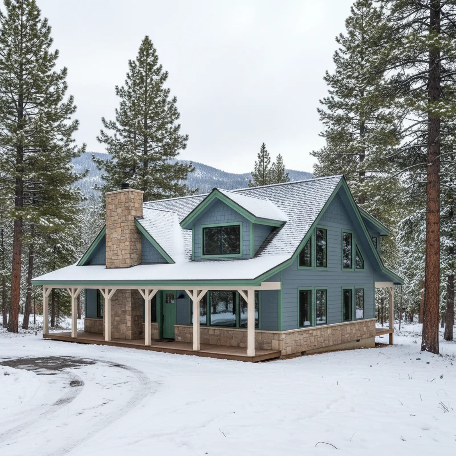 Window Replacement in South Lake Tahoe, CA Window Replacement for older Tahoe cabins and A-frames in South Lake Tahoe, California