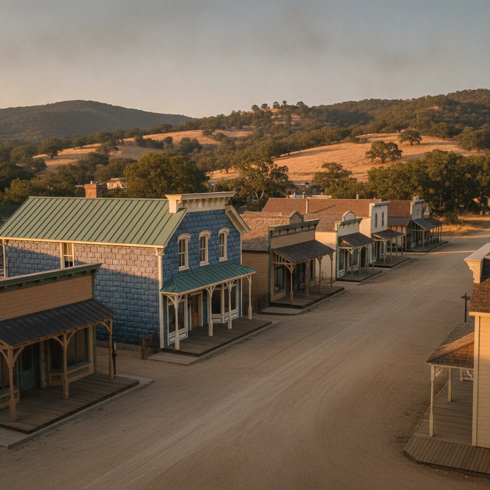 Fire-Resistant Siding in Sutter Creek, CA Fire-Resistant Siding for Gold Rush-era Main Street commercial and residential buildings in Sutter Creek, California