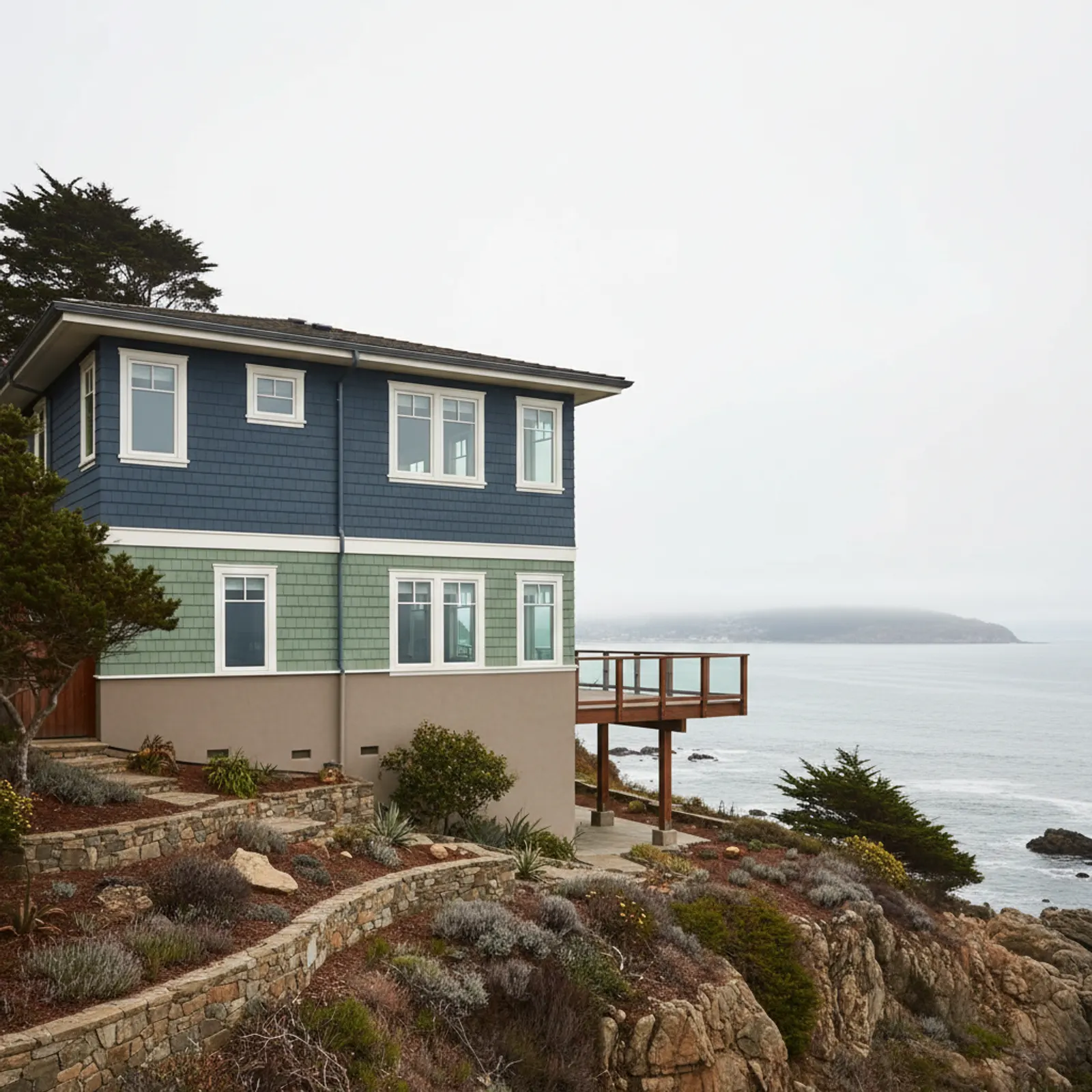 Fire-Resistant Siding in Tiburon, CA Fire-Resistant Siding for premium waterfront and hillside estates in Tiburon, California