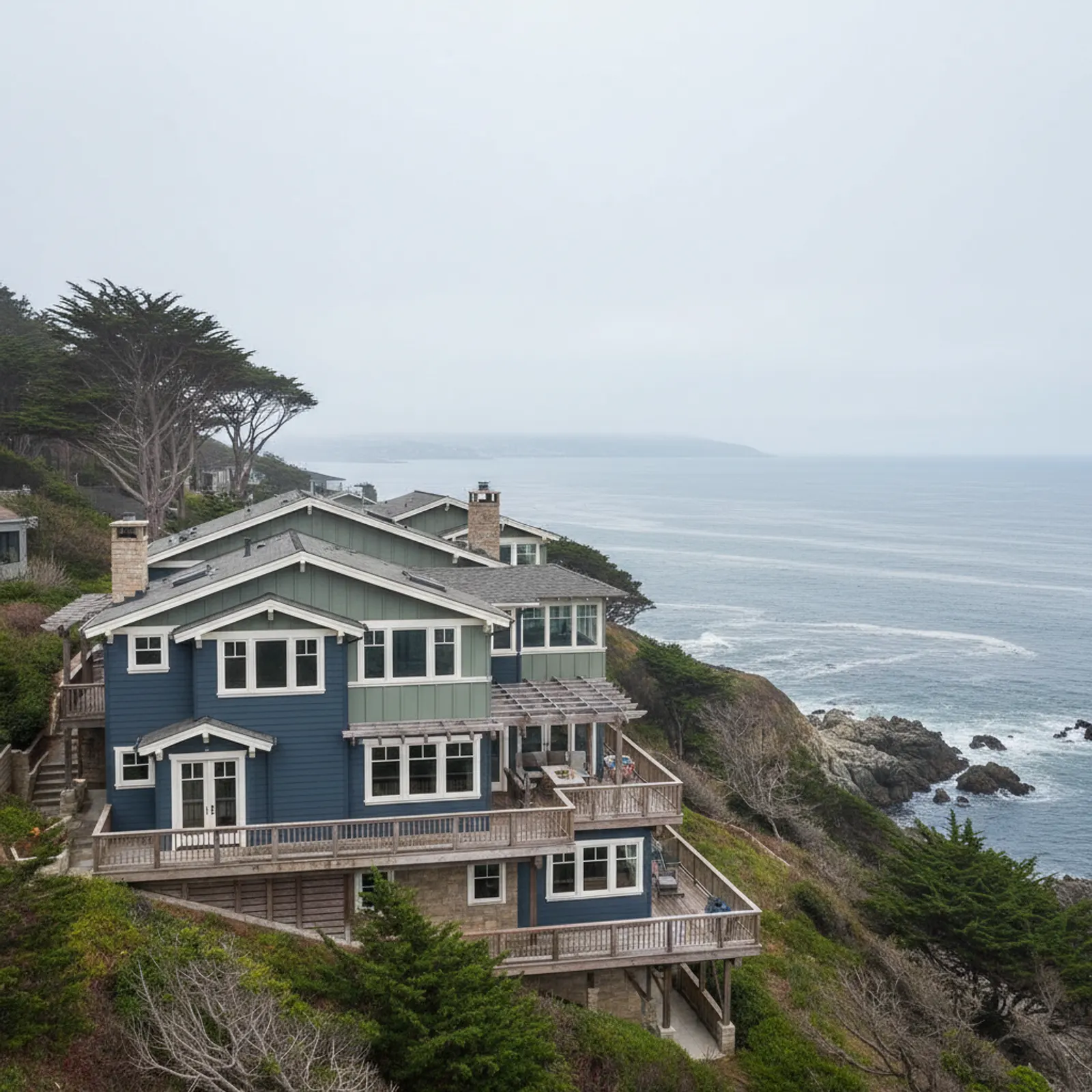 James Hardie Siding in Tiburon, CA James Hardie Siding for premium waterfront and hillside estates in Tiburon, California