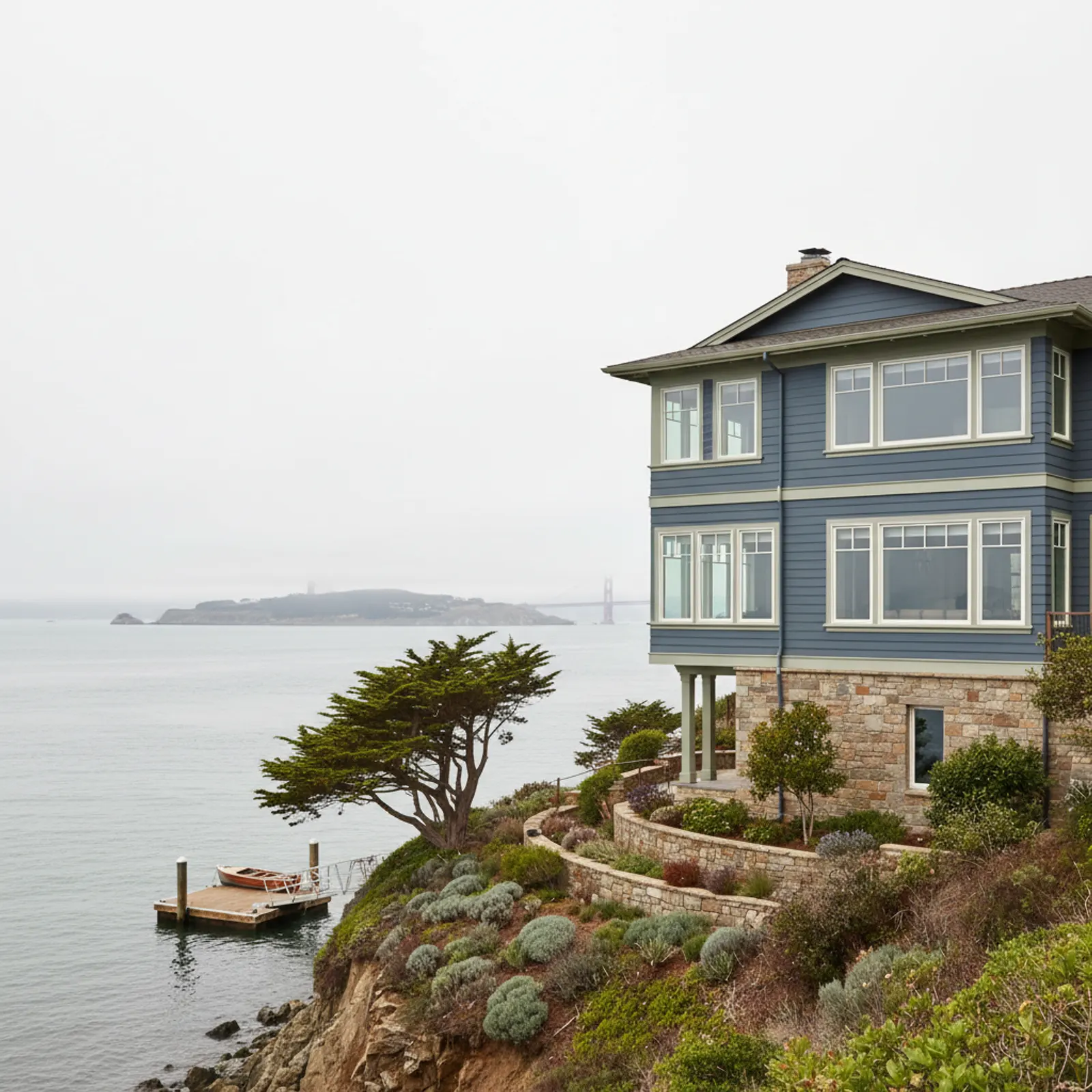 Siding in Tiburon, CA Siding for premium waterfront and hillside estates in Tiburon, California