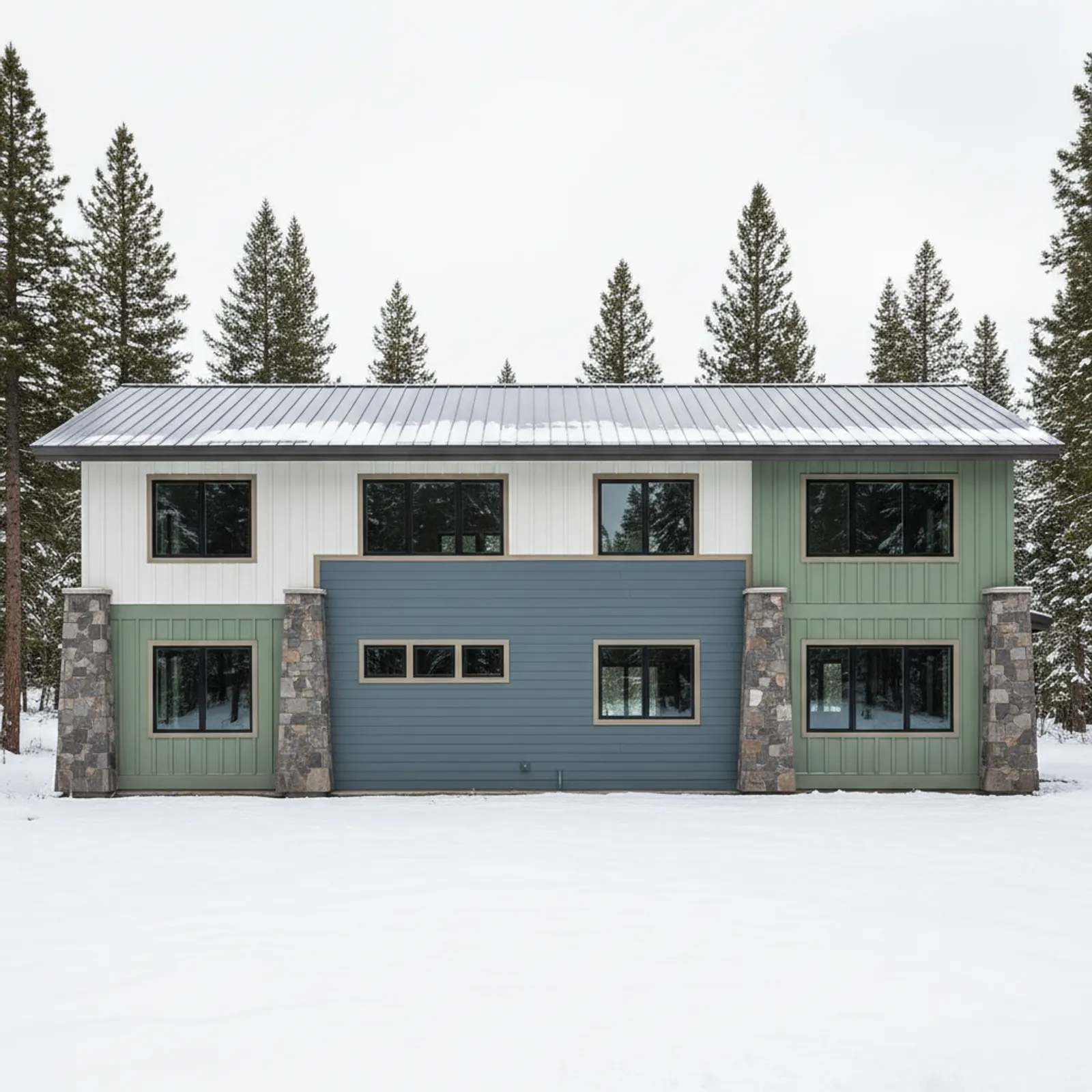 Exterior Contractor in Truckee, CA Exterior Contractor for mountain-modern custom homes in Truckee, California