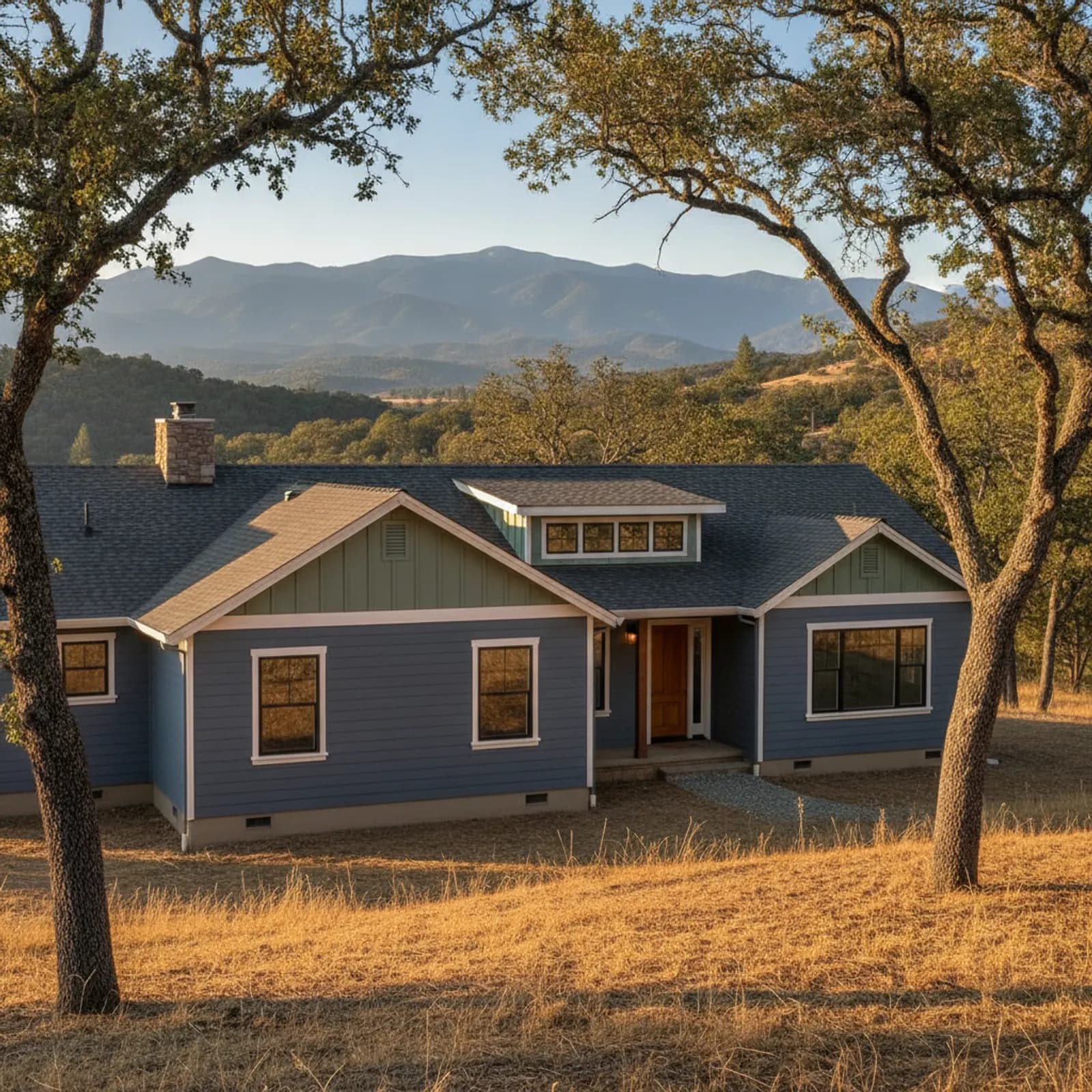 Exterior Contractor in Weimar, CA Exterior Contractor for rural ridge-top acreage homes in Weimar, California