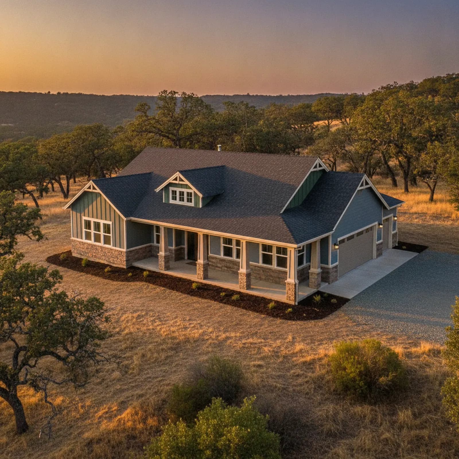 James Hardie Siding in Weimar, CA James Hardie Siding for rural ridge-top acreage homes in Weimar, California