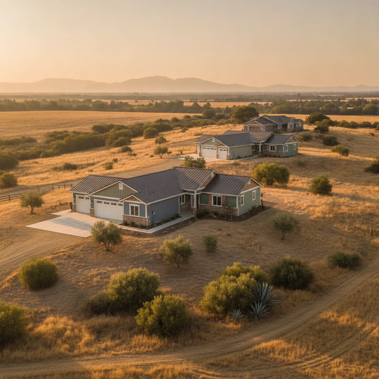 Fire-Resistant Siding in Wilton, CA Fire-Resistant Siding for ranch and acreage homes on multi-acre parcels in Wilton, California
