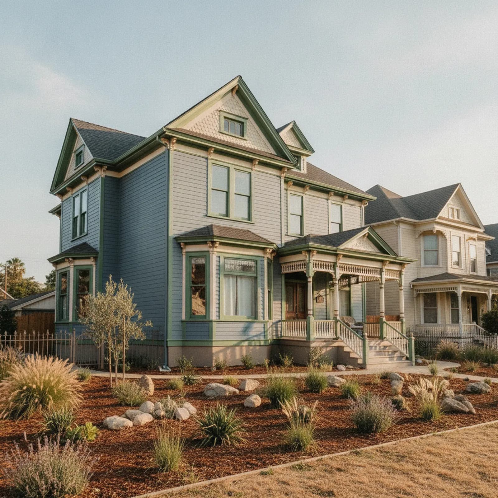 Siding in Woodland, CA Siding for Victorian and Queen Anne homes in the historic core in Woodland, California