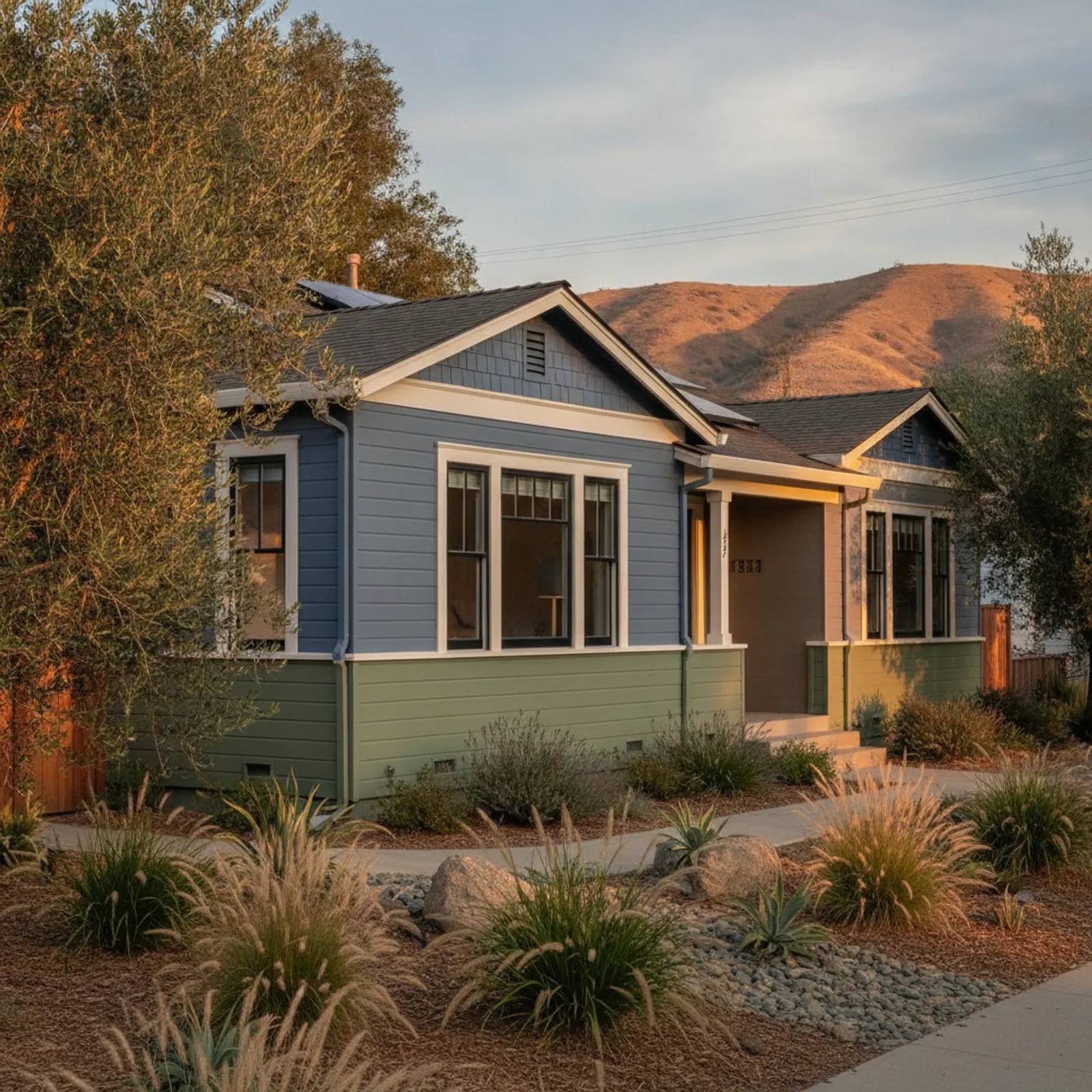 Fiber Cement Siding in Yuba City, CA Fiber Cement Siding for older established homes near the historic core in Yuba City, California