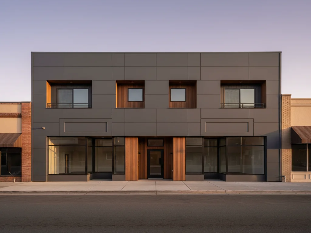 Commercial multifamily building exterior re-skin in fiber cement — Sierra Siding Northern California